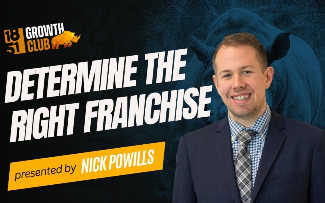 How to Determine the Right Franchise